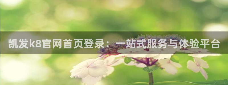 威九国际app：凯发k8官网首页登录：一站式服务与体验平台